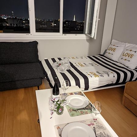 Charming Studio With Eiffel View Parijs Buitenkant foto
