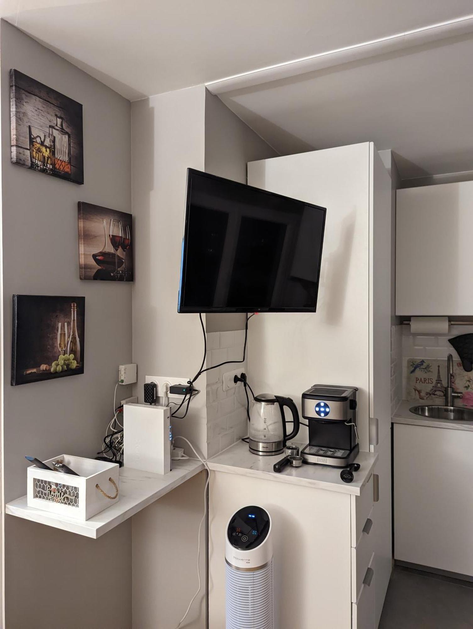Charming Studio With Eiffel View Parijs Buitenkant foto