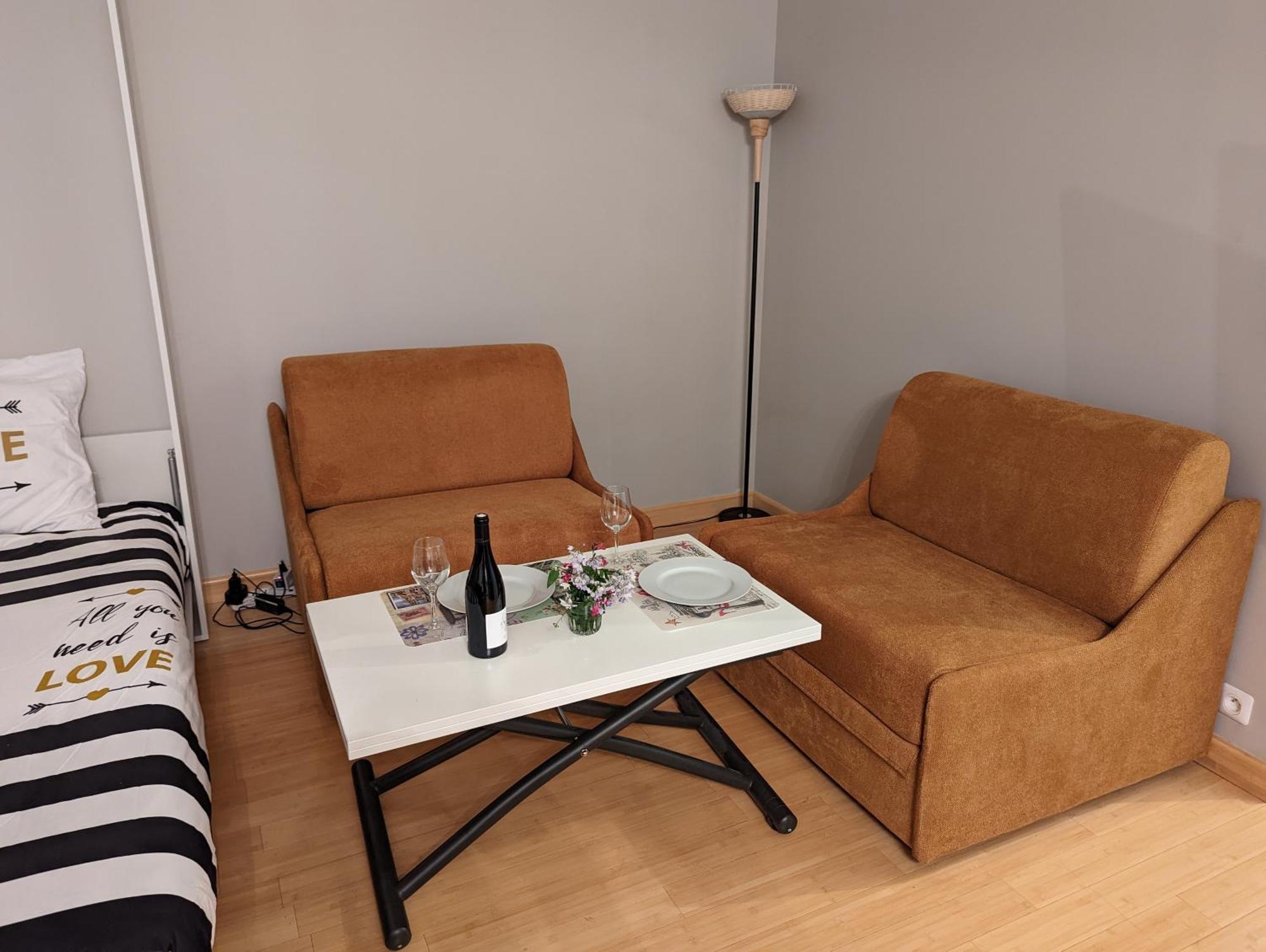 Charming Studio With Eiffel View Parijs Buitenkant foto